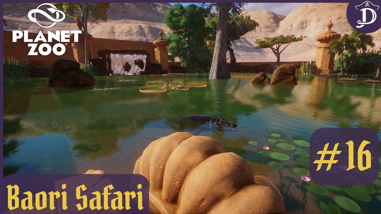 Baori Safari #16 Déco et habitat des crocodiles.