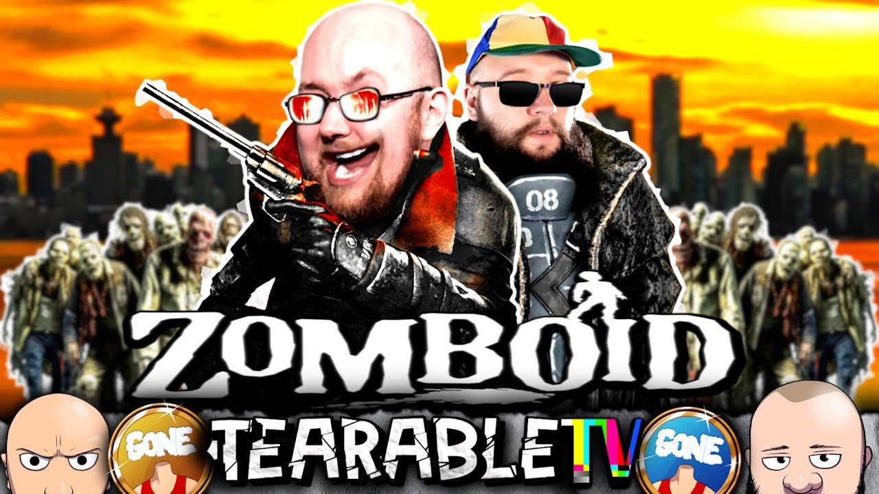 2 Idiots WIPE OUT HORDES in Louisville in Project Zomboid with Friends
