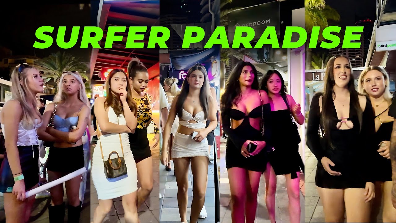 Experience The Exciting Nightlife Of Gold Coast! 4K HDR