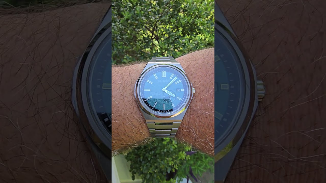 Citizen Zenshin Forza Green Titanium - Grand Seiko look