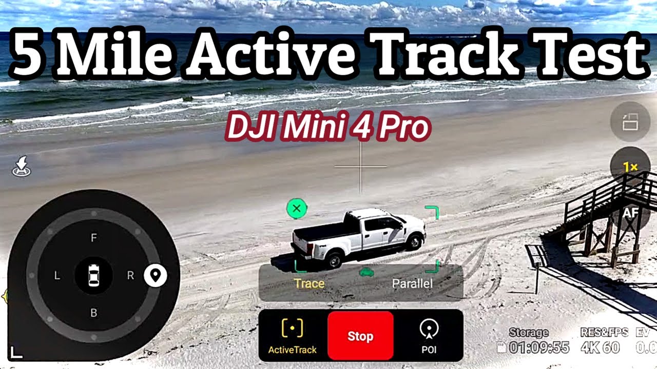 DJI Mini 4 Pro Active Track 5 Mile Test!
