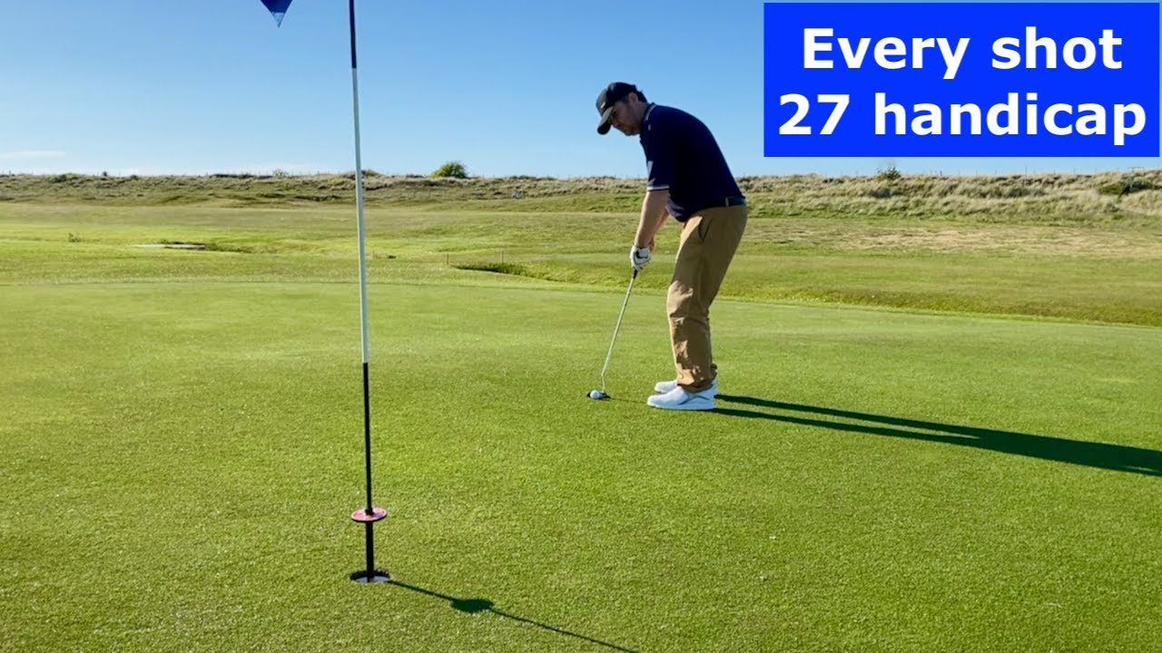 Every Shot of a 27 Handicap Golfer's Round