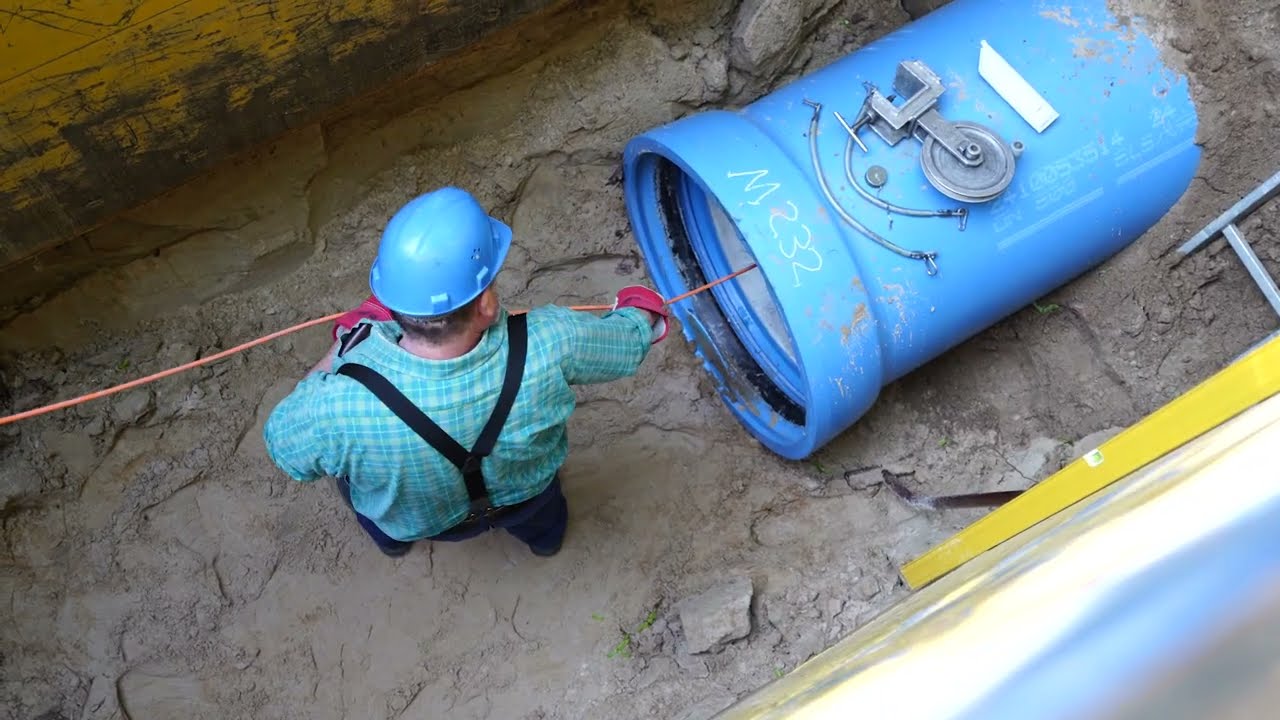 Bitte recht freundlich - Kamera läuft bei den Berliner Wasserbetrieben!