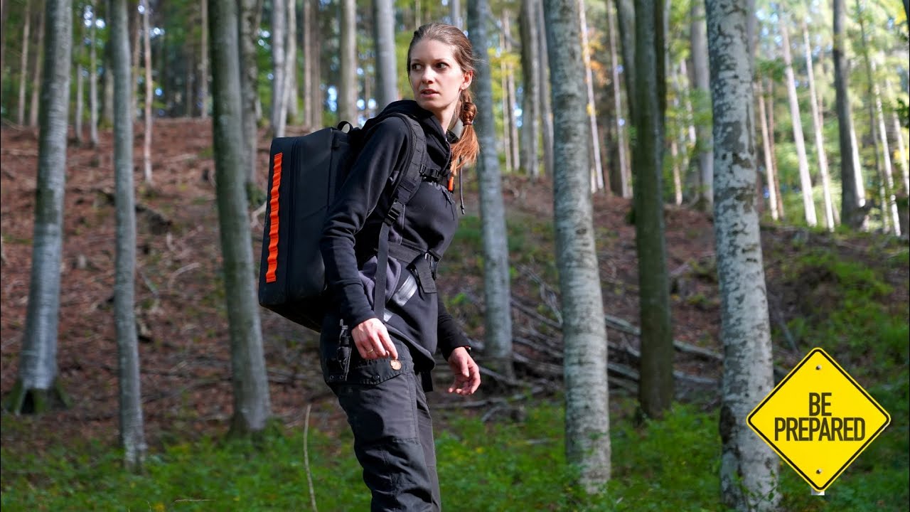 Be prepared! ⚠️24 hour test - Escape scenario - The Rino escape backpack - series for emergencies