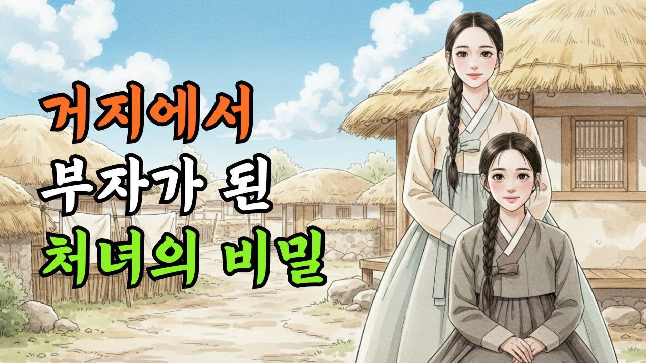 거지처녀가 부자처녀가 된 엄청난 비밀 | 야담•민담•신화•설화•전설•옛날이야기