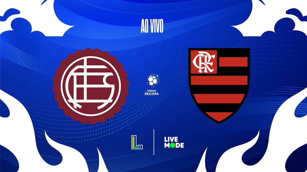 LANÚS x FLAMENGO | AO VIVO E COM IMAGENS! CONMEBOL RECOPA 2026 | FINAL | IDA