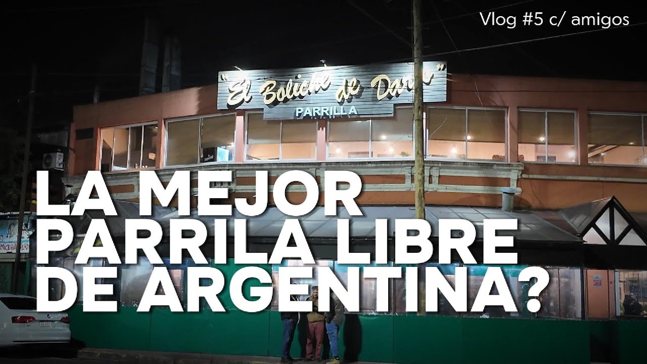 Fui a una PARRILLA LIBRE en Buenos Aires con mis amigos | #vlog 5
