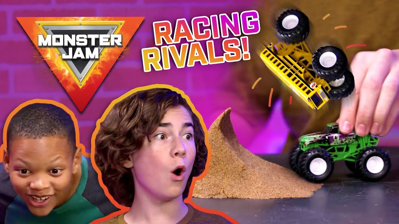 Racing Rivals 🏁 MONSTER JAM Revved Up Recaps - Episode 5 | Monster Trucks for Kids