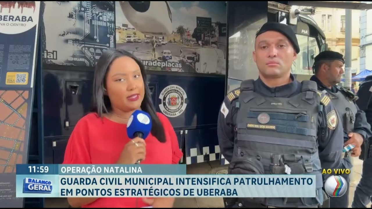 OPERAÇÃO NATALINA - GUARDA CIVIL INTENSIFICA PATRULHAMENTO EM PONTOS ESTRATÉGICOS DE UBERABA