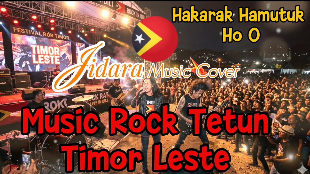 Music Rock Tetun Timor Leste 🇹🇱 || Hakarak Hamutuk Ho O || Cover by Judara Jidara