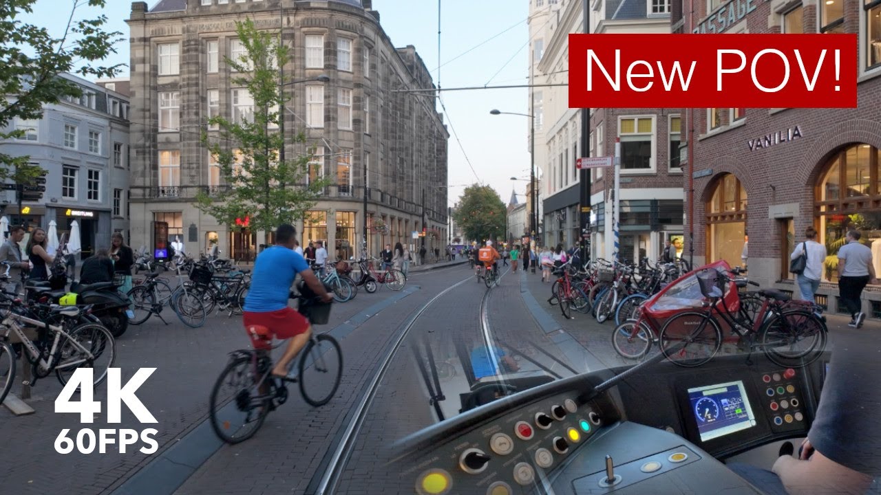 New POV! | 🚊 HTM Line 17 | 4K Tram Cabview | 🇳🇱 The Hague | Siemens Avenio
