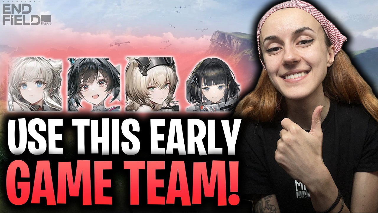 USE THIS BONKERS F2P TEAM WITH ENDMIN! Early Game Playthrough - Arknights: Endfield EP9