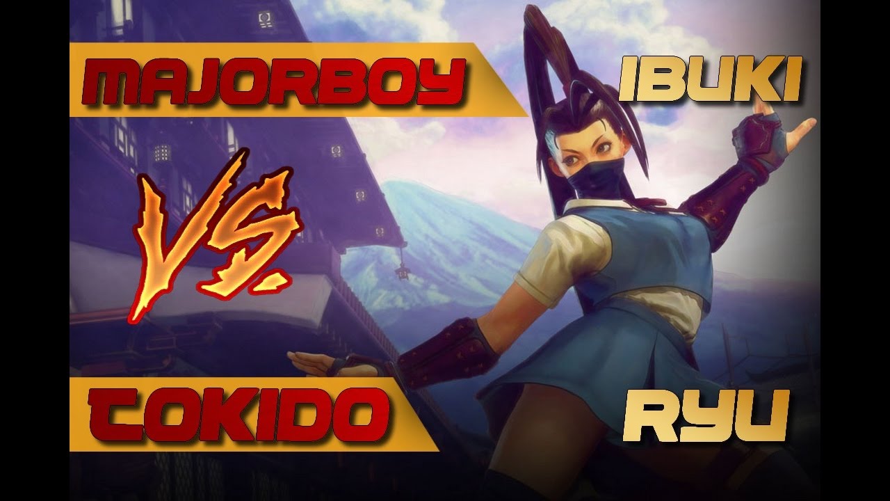 SFV TOKIDO (RYU) vs MAJORBOY (IBUKI)  * (X5) RANKED MATCHES 1080P 60fps Street Fighter V