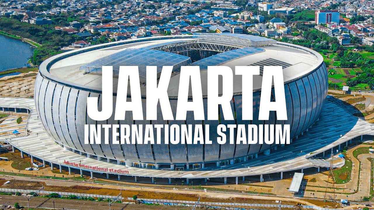 This is one of the BIGGEST STADIUMS in ASIA 🇮🇩 [4k Drone]