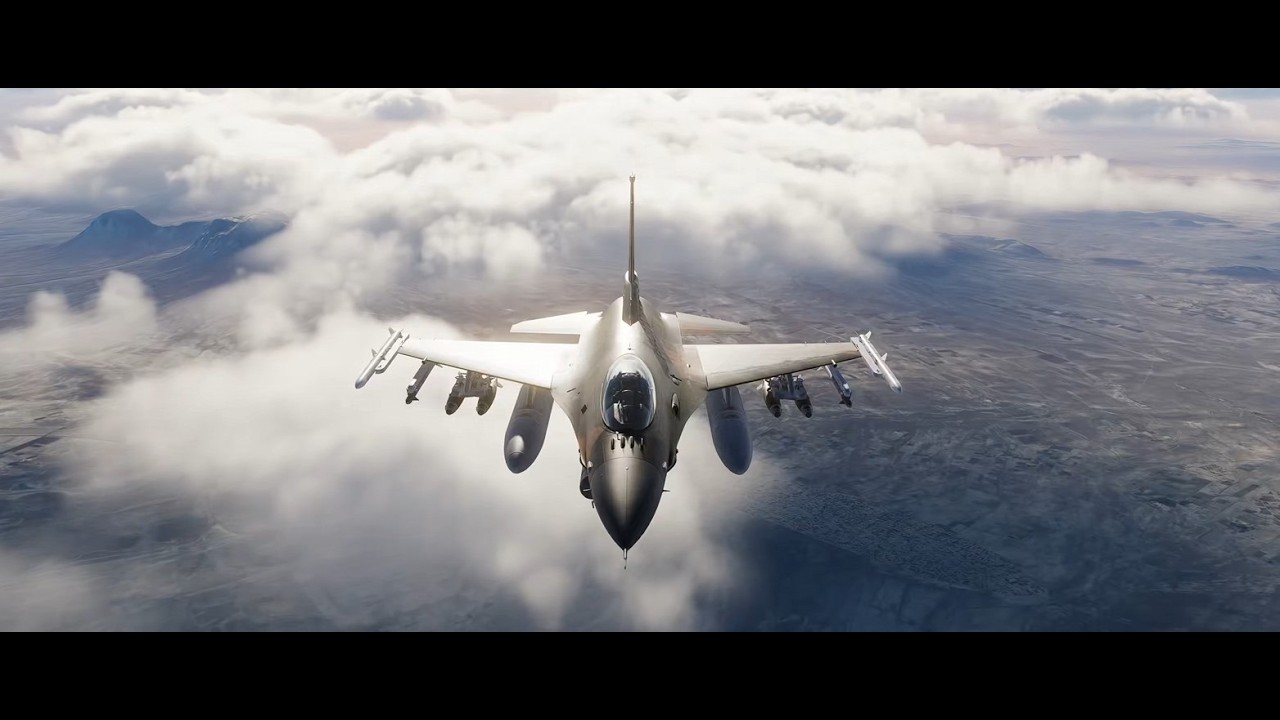 DCS | F-16C | Close Air Support | 4K Ultra Graphics