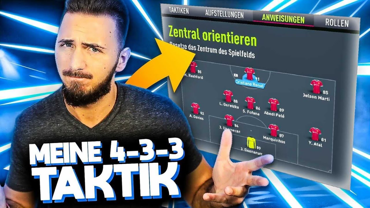 MEINE 4-3-3 TAKTIK FÜR SICHERES & DOMINANTES AUFBAUSPIEL IN FUT CHAMPIONS! | FIFA 22