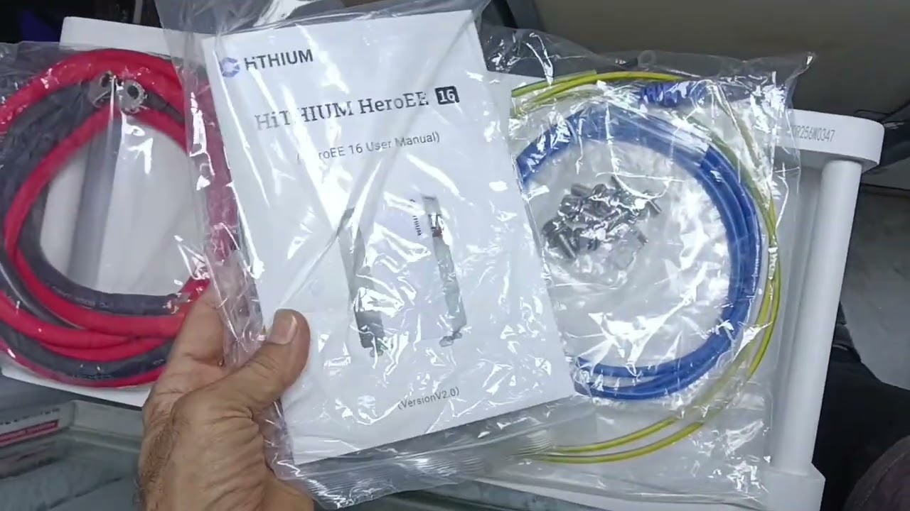 Hithium 16kwh 11000 cycle 314A PACE BMS 200A discharge تم استلامها الان 