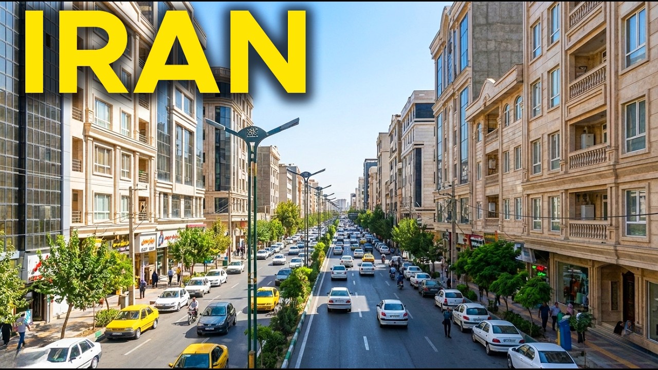 🇮🇷 Driving Through South-West Tehran