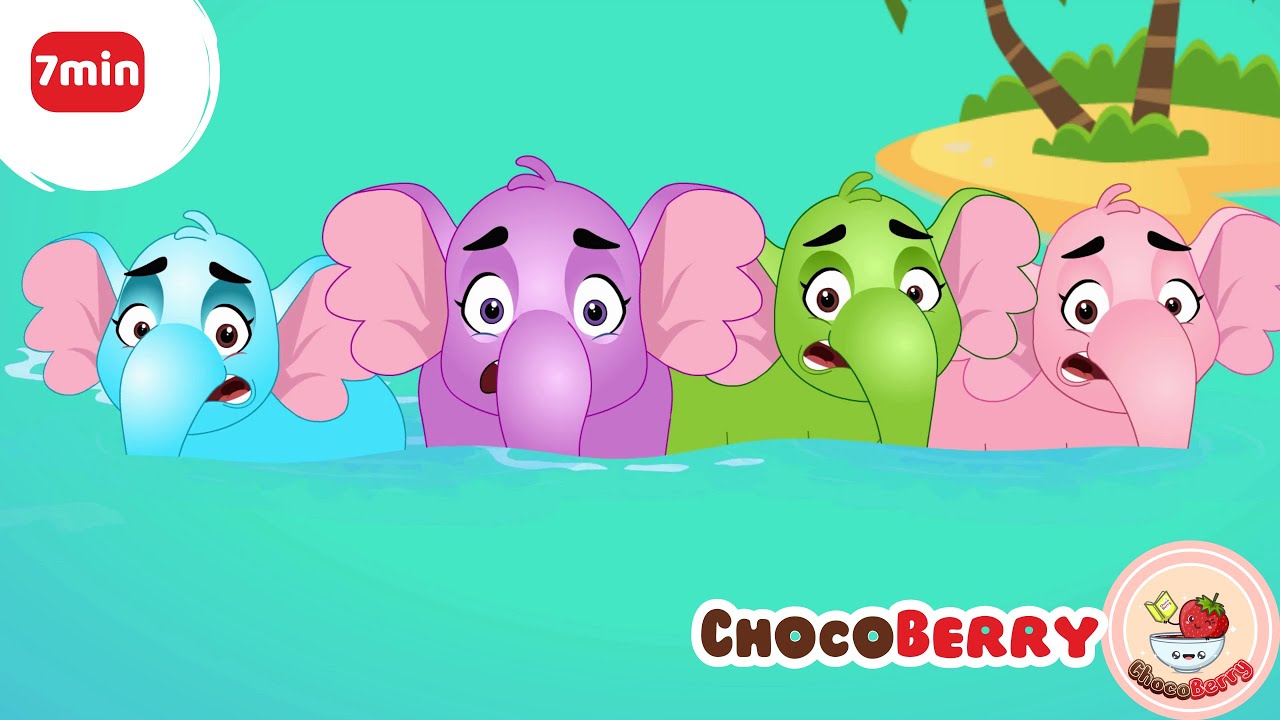 Ek Mota Hathi | Haathi Poem | Nursery Rhymes for Kids | एक मोटा हाथी | ChocoBerry Poems | Again