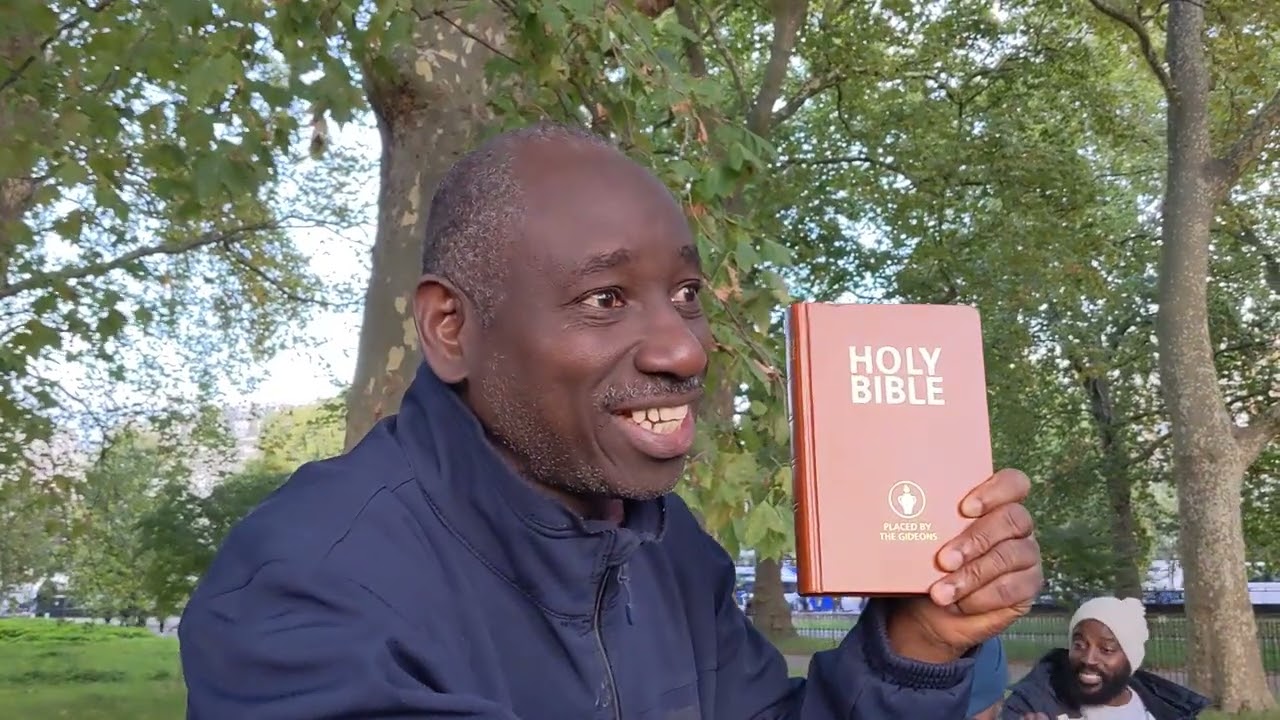 Man of God - What is Salvation? - Speakers Corner Hyde Park London 25-9-2022.