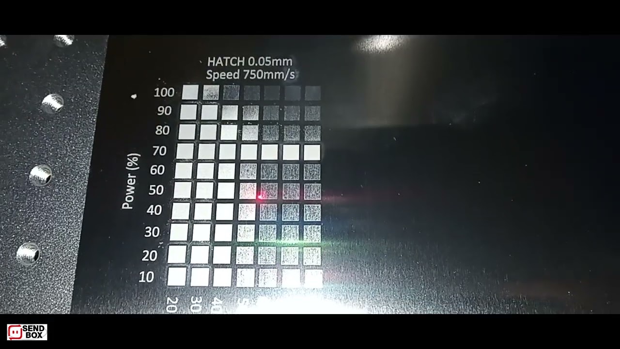 [EZCAD-Fiber] Tabla de grabado