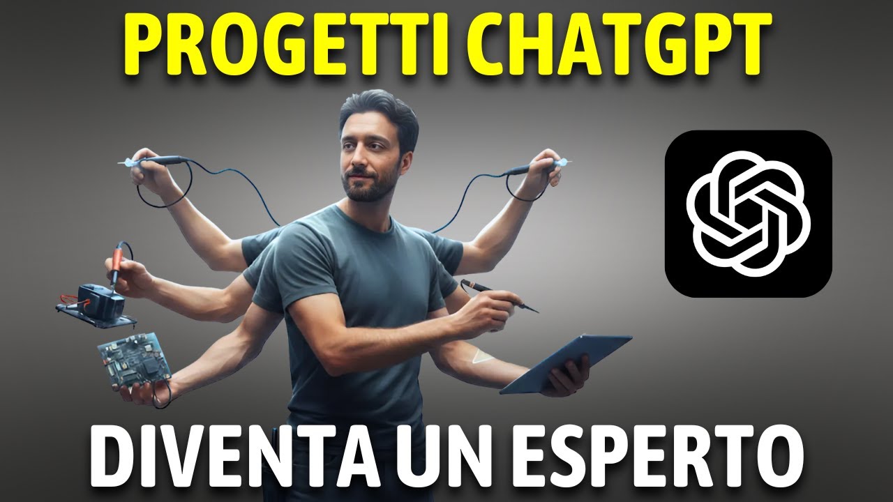 Come usare i progetti di ChatGPT per essere pi&ugrave; produttivo! - Da zero a esperto