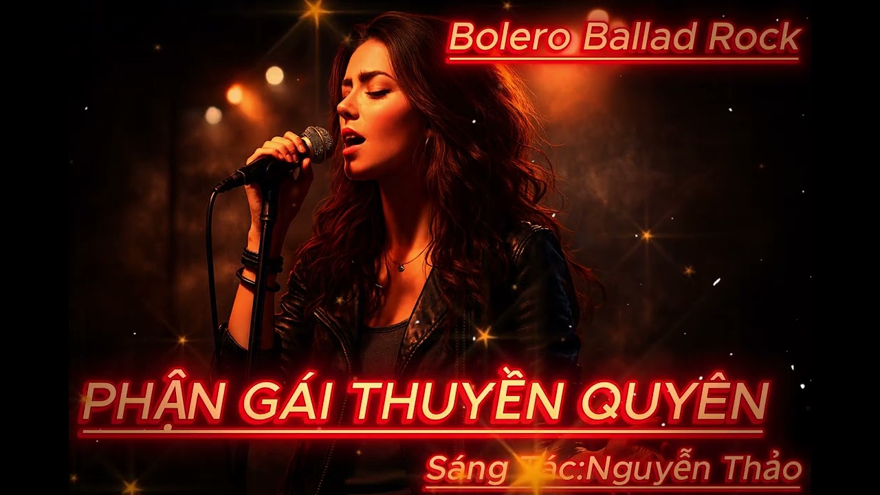 PHẬN GÁI THUYỀN QUYÊN BOLERO ROCK BALLAD (Metal Rock Version) - Bolero Rock Cực Cháy.