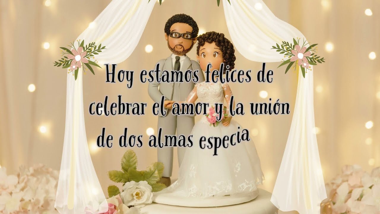 💐Felicidades a los novios 💍🙏❤️ Mensaje de Felicitación a los Recien casados 🌹👩‍❤️‍💋‍👨
