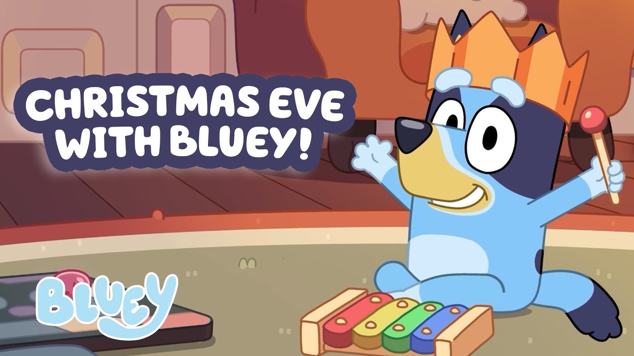 Christmas Eve with Bluey! ☺️ 🎅 | Christmas Xylophone Short + Many More Moments! ✨ | Bluey