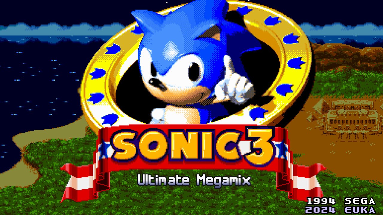 Sonic 3: Ultimate Megamix - Speedrun as Sonic 100%
