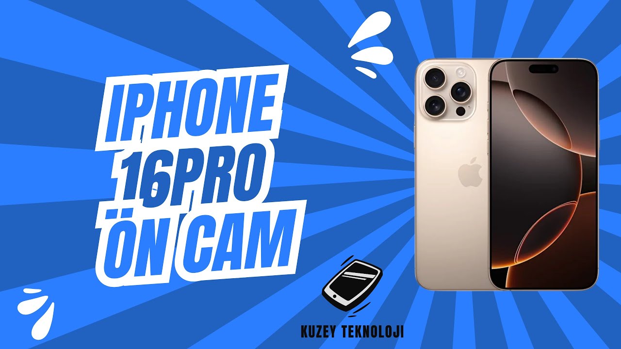 İPHONE 16 PRO ÖN CAM DEĞİŞİMİ KUZEY TEKNOLOJİ