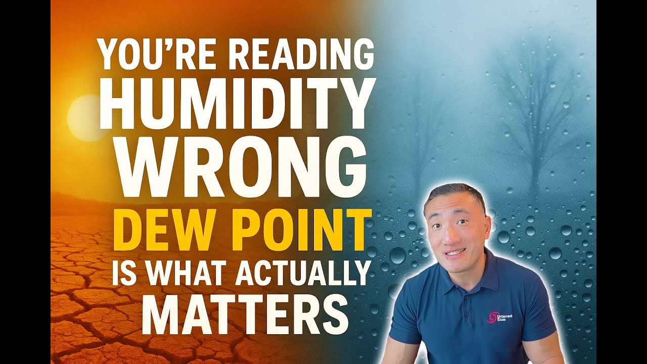 You’re Reading Humidity Wrong — Dew Point Is What Actually Matters