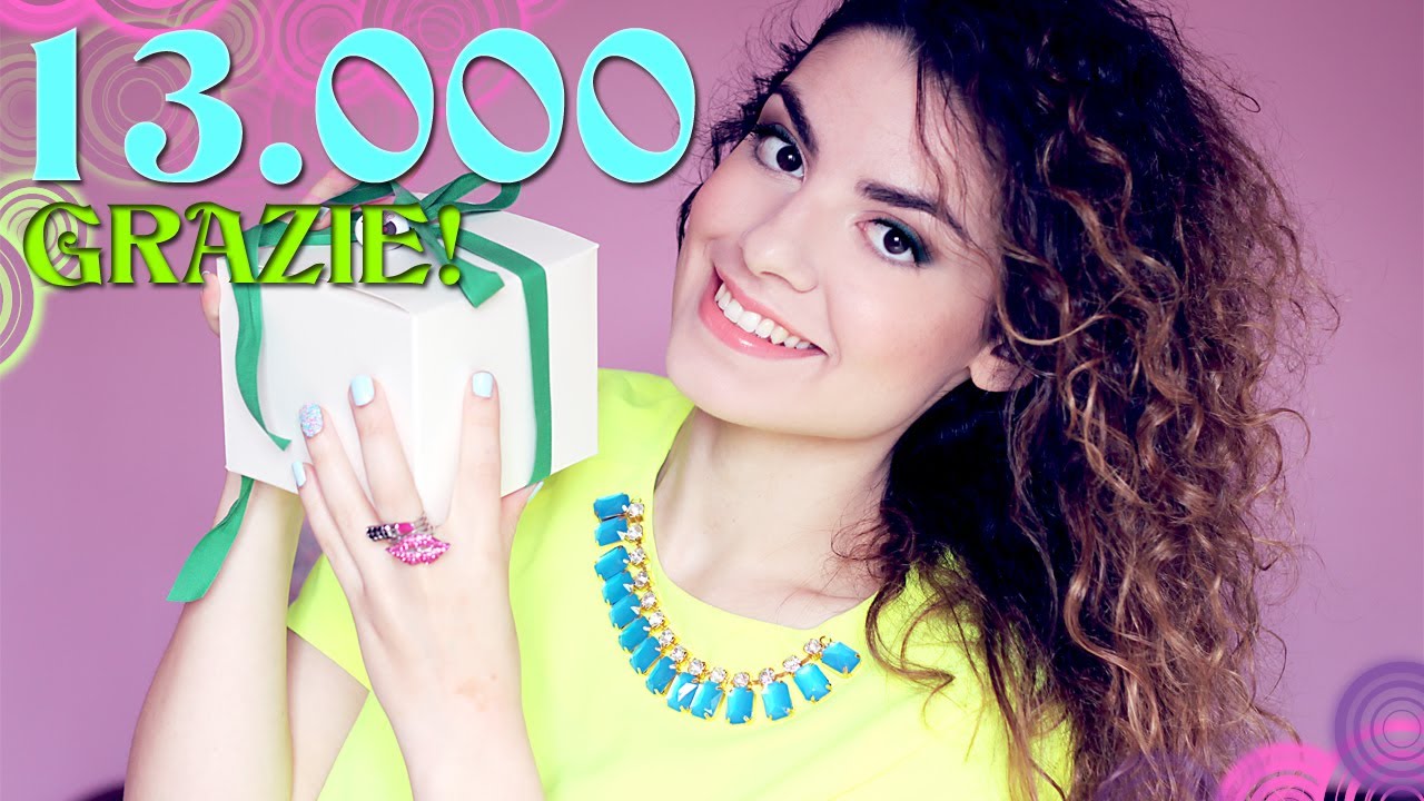 CHIUSO Giveaway - Regalo per i 13.000 iscritti :)