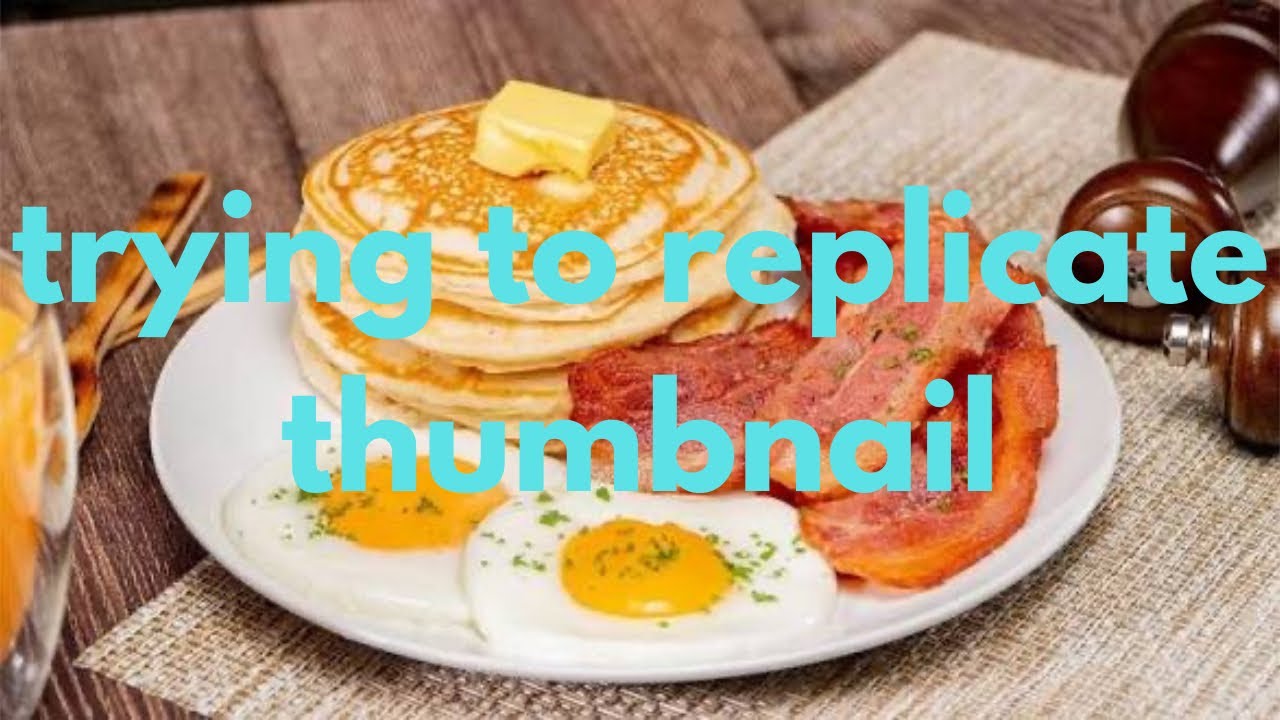 Making the average American breakfast 🤷🏾