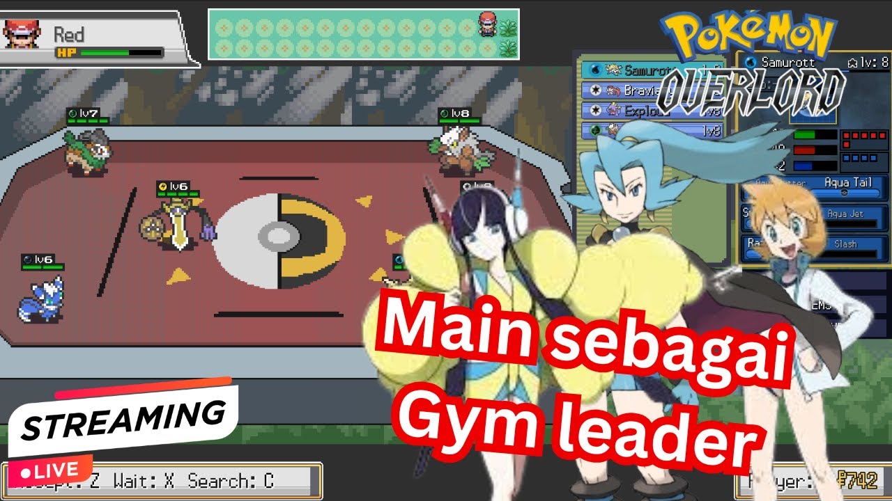 Pokemon Fan Game Baru 2026 Pokemon Overlord bisa main di Android ,  Main sebagai gym Leader