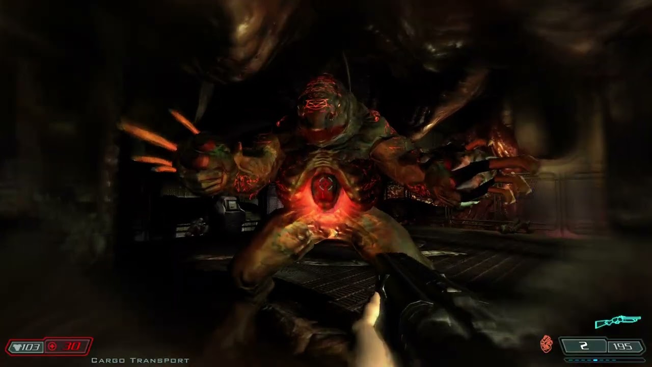DOOM 3  BFG Edition 2026 01 16 15 12 30 Resurrection of Evil raw gameplay footage no edit