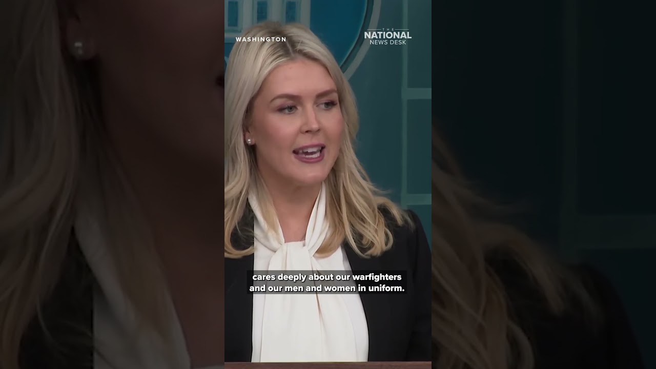 Leavitt, CNN reporter clash over fallen soldiers