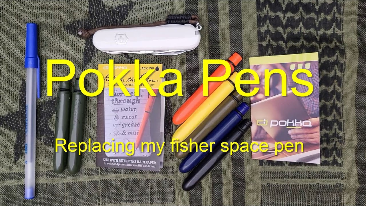 Ручки Pokka — заменяют мою ручку Fisher Space Pen.