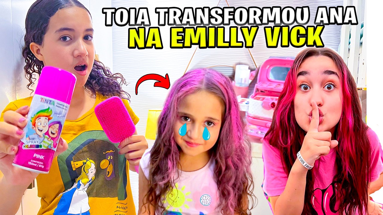 ANA NÃO GOSTOU DA TRANSFORMAÇÃO *OLHA O QUE ACONTECEU !