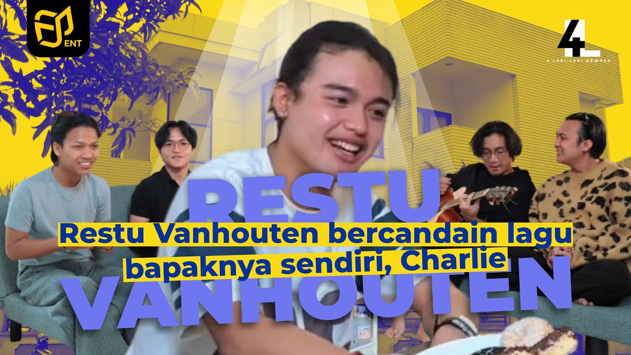 RESTU VANHOUTEN BERCANDAIN LAGU BAPAK SENDIRI CHARLIE VANHOUTEN | Paladew Podcast