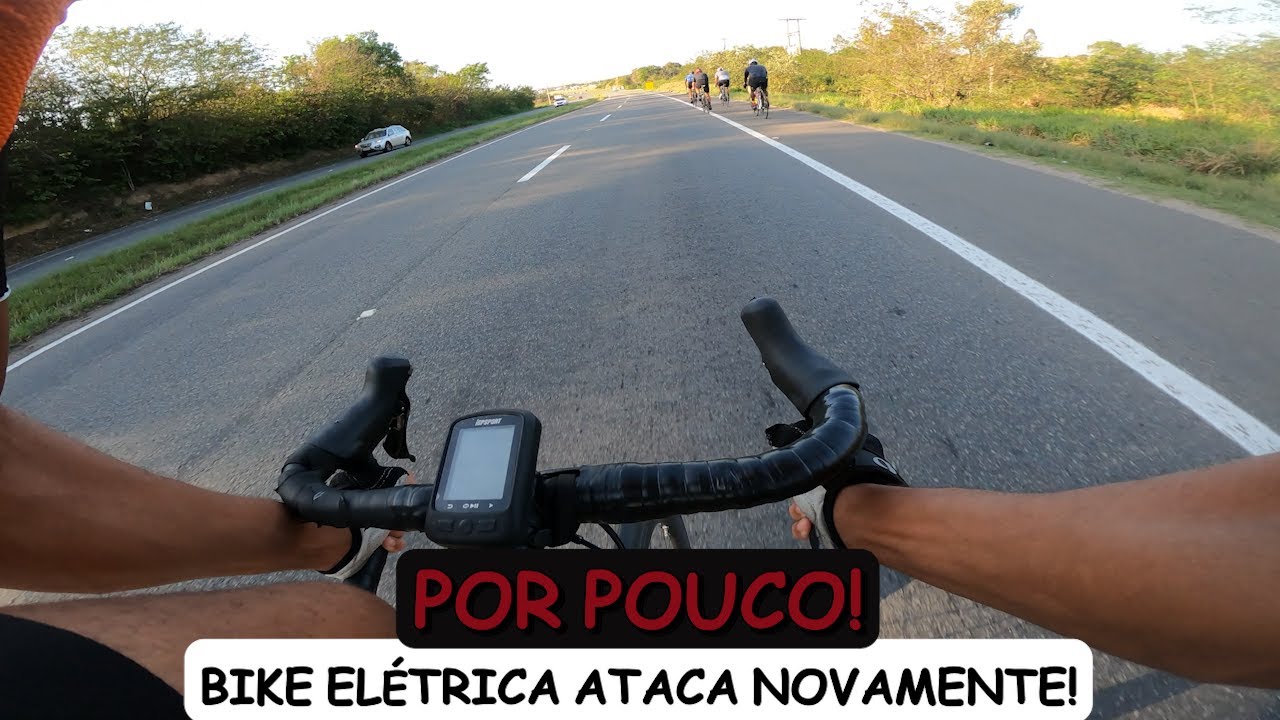Pelotão de speed - Bike elétrica deixou todo mundo desesperado