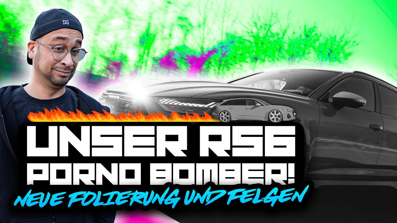 JP Performance - Unser RS6 wird zum Pornobomber! | Audi RS6 Felgen & Folie