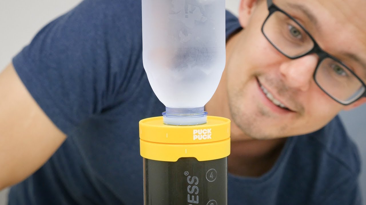 Cold Drip Coffee Made Easy: PUCK PUCK + AEROPRESS