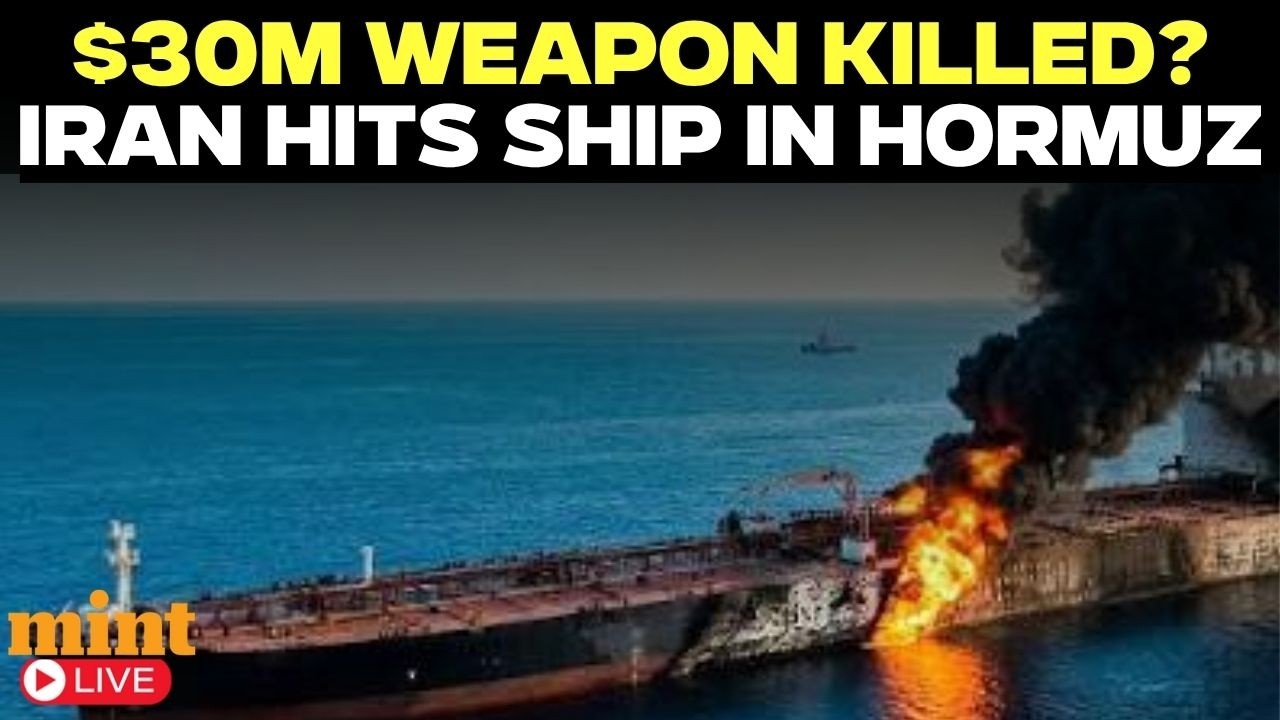 LIVE | Iran Bombs Ship In Hormuz: Vessel &lsquo;Fooled By USA&rsquo; After $30M Weapon Attack? | Trump