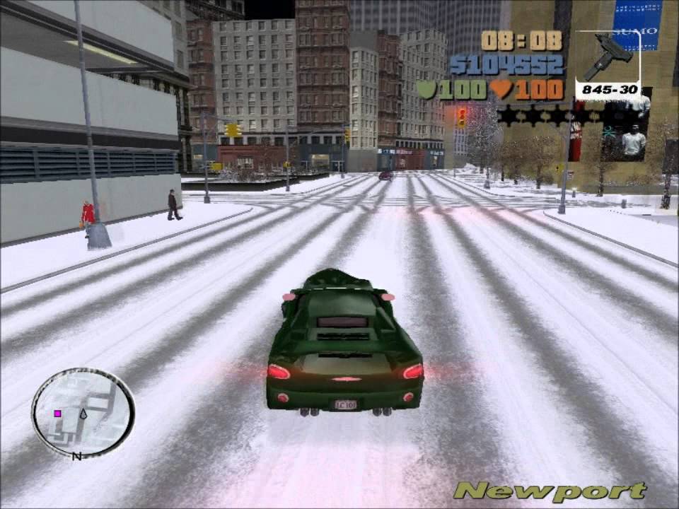GTA 3 - Snow City mod - Bonus mission #1 - Butler