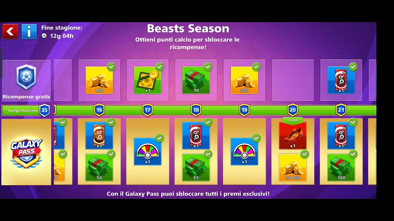 Soccer Stars (Galaxy Pass Rank 35)
