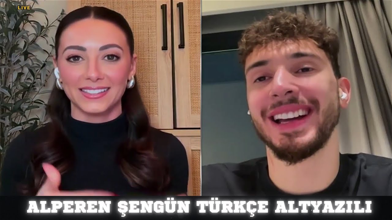Alperen Şengün NBA TV Röportajı Türkçe Altyazılı
