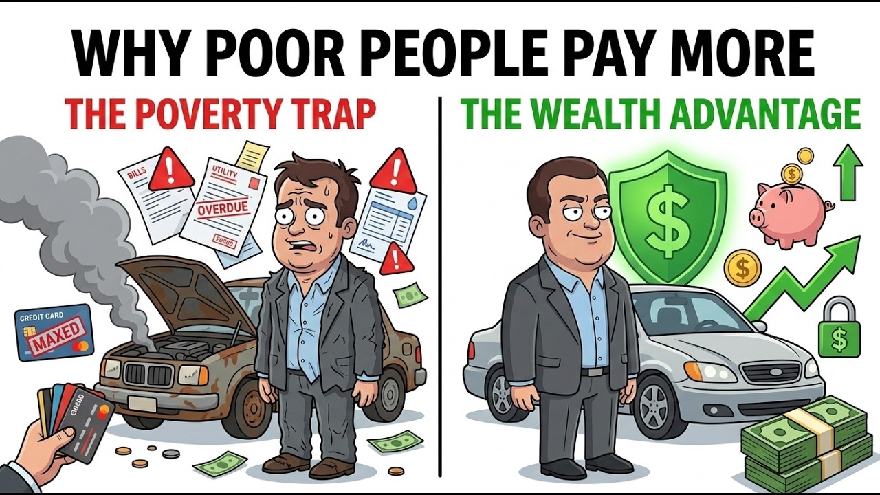 Why Being Broke Costs More Than Being Rich (The Poverty Premium)
