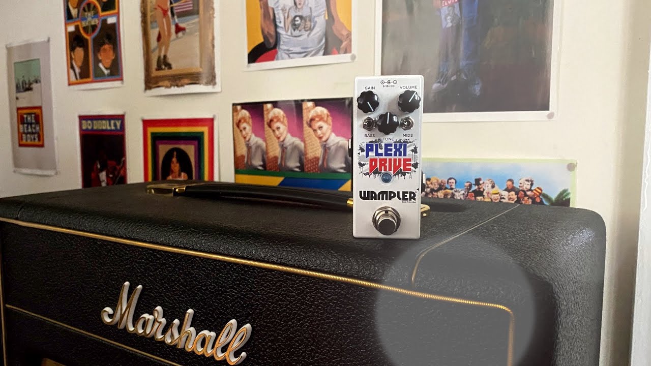 Wampler: PLEXI DRIVE MINI Broadcaster Demo