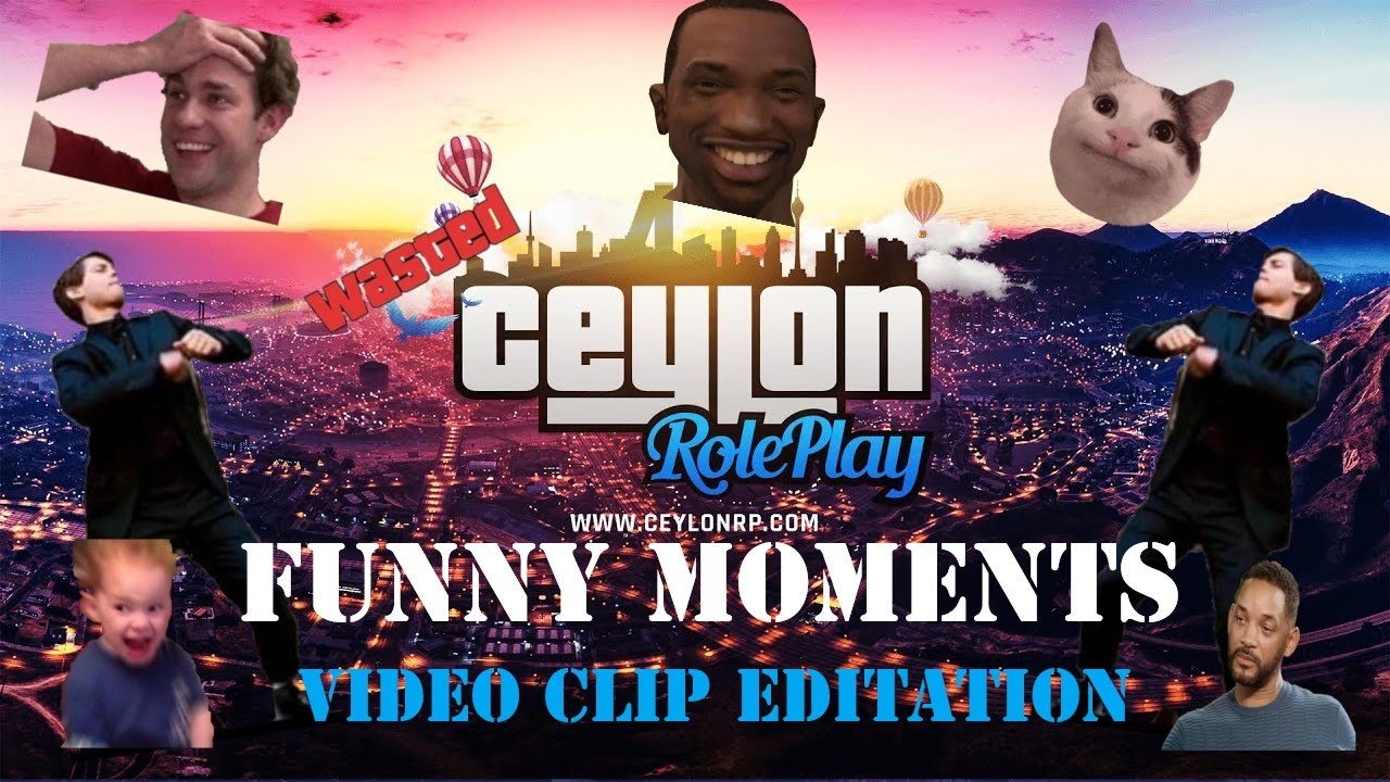 GTA V RP FUNNY MOMENTS #VoD2 Video Clip Editation | CEYLON RP | GTA V RP | Theppa SL